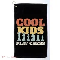 Chess Chessmen Chessboxing For Cool Golf Towel thumb 0