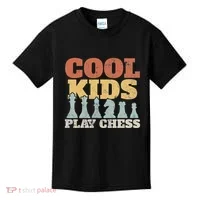 Chess Chessmen Chessboxing For Cool Kids T-Shirt thumb 0