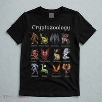 Cryptozoology Cryptid Creatures Fantasy Mythical Monsters T-Shirt thumb 5