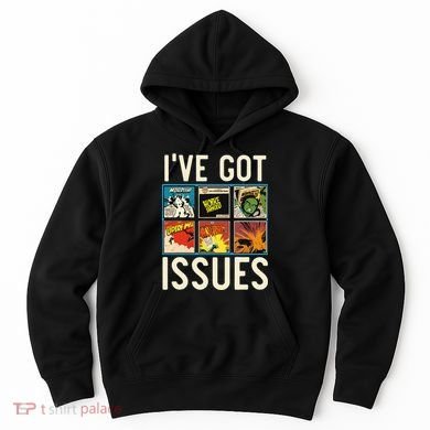 Comic Collector Comic Reader Reading Comic Books Hoodie