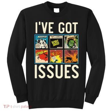 Comic Collector Comic Reader Reading Comic Books Sweatshirt