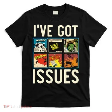 Comic Collector Comic Reader Reading Comic Books T-Shirt