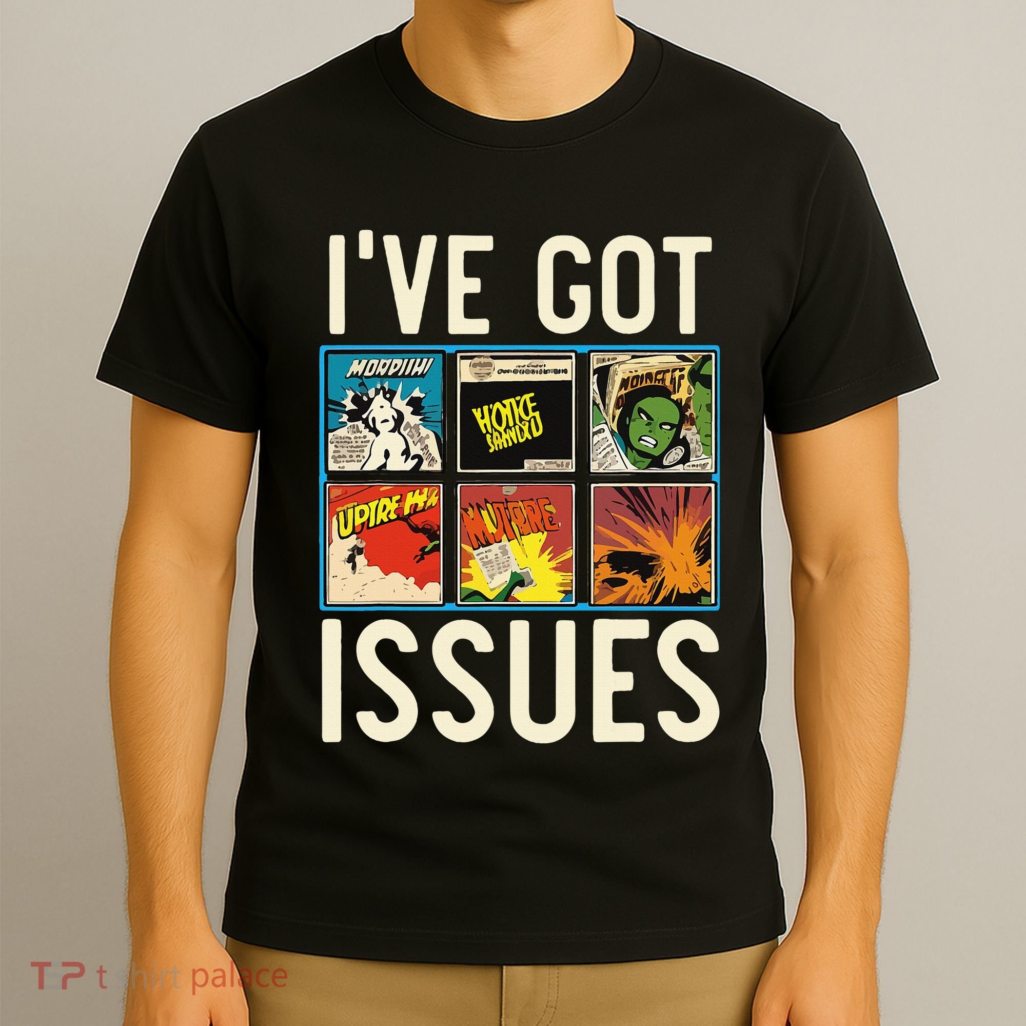 Comic Collector Comic Reader Reading Comic Books T-Shirt