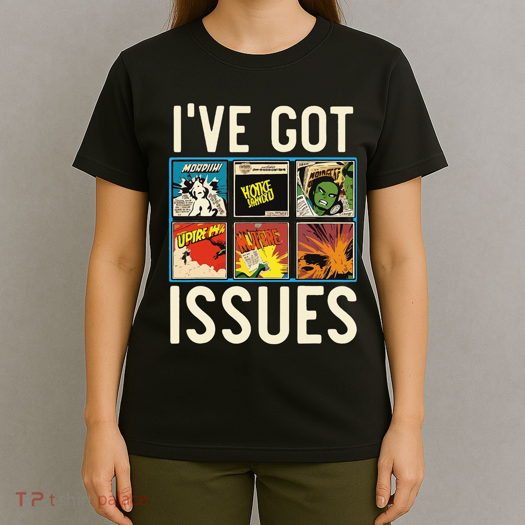 Comic Collector Comic Reader Reading Comic Books T-Shirt