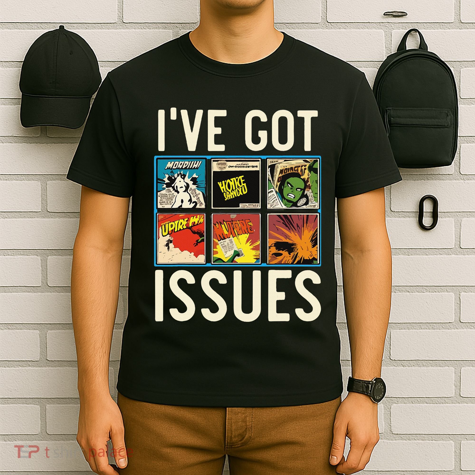 Comic Collector Comic Reader Reading Comic Books T-Shirt