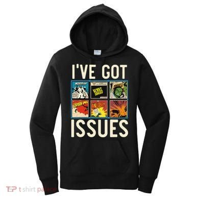 Comic Collector Comic Reader Reading Comic Books Women's Hoodie