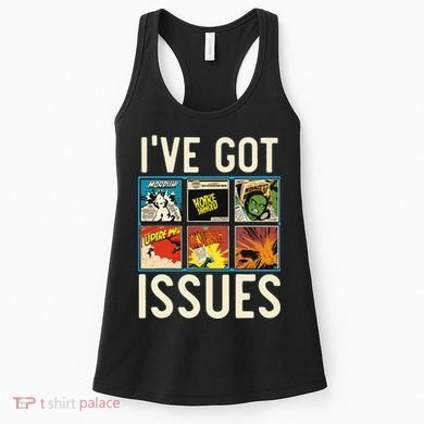 Comic Collector Comic Reader Reading Comic Books Women's Tank Top