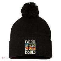 Comic Collector Comic Reader Reading Comic Books Pom Pom 12in Knit Beanie thumb 0