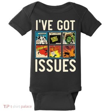 Comic Collector Comic Reader Reading Comic Books Baby Bodysuit