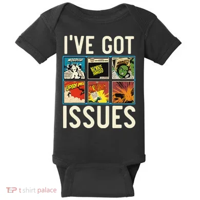 Comic Collector Comic Reader Reading Comic Books Baby Bodysuit