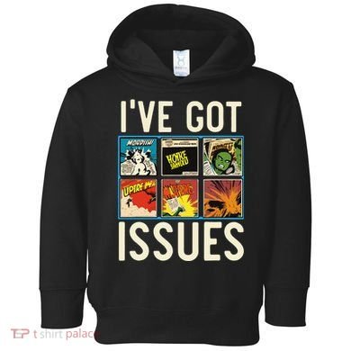 Comic Collector Comic Reader Reading Comic Books Toddler Hoodie