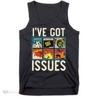 Comic Collector Comic Reader Reading Comic Books Tank Top thumb 0