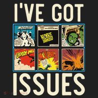Comic Collector Comic Reader Reading Comic Books Golf Towel thumb 3