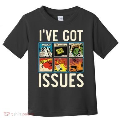 Comic Collector Comic Reader Reading Comic Books Toddler T-Shirt