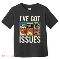 Comic Collector Comic Reader Reading Comic Books Toddler T-Shirt thumb 0