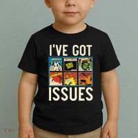 Comic Collector Comic Reader Reading Comic Books Toddler T-Shirt thumb 2