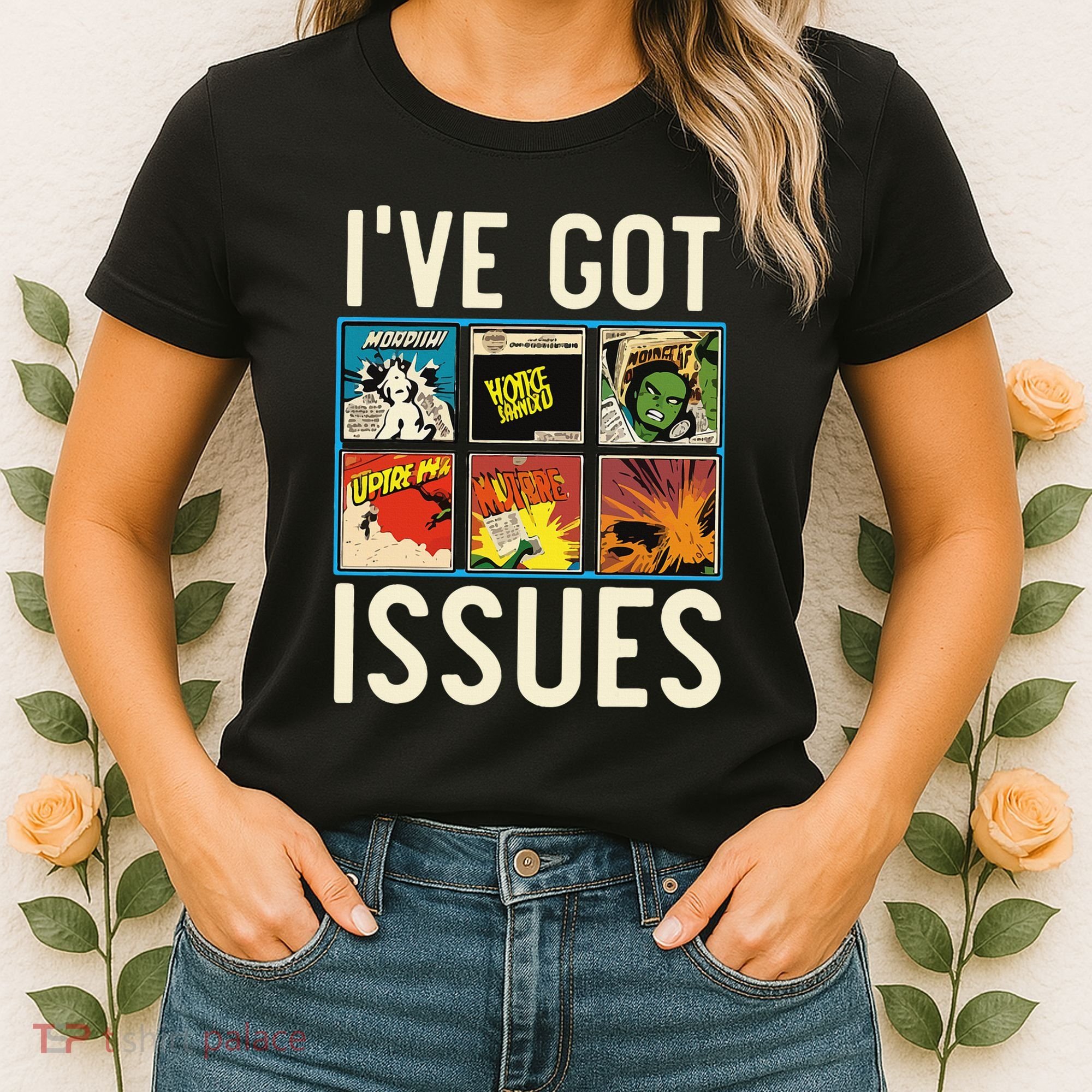 Comic Collector Comic Reader Reading Comic Books Women's T-Shirt