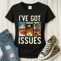 Comic Collector Comic Reader Reading Comic Books Women's T-Shirt thumb 3