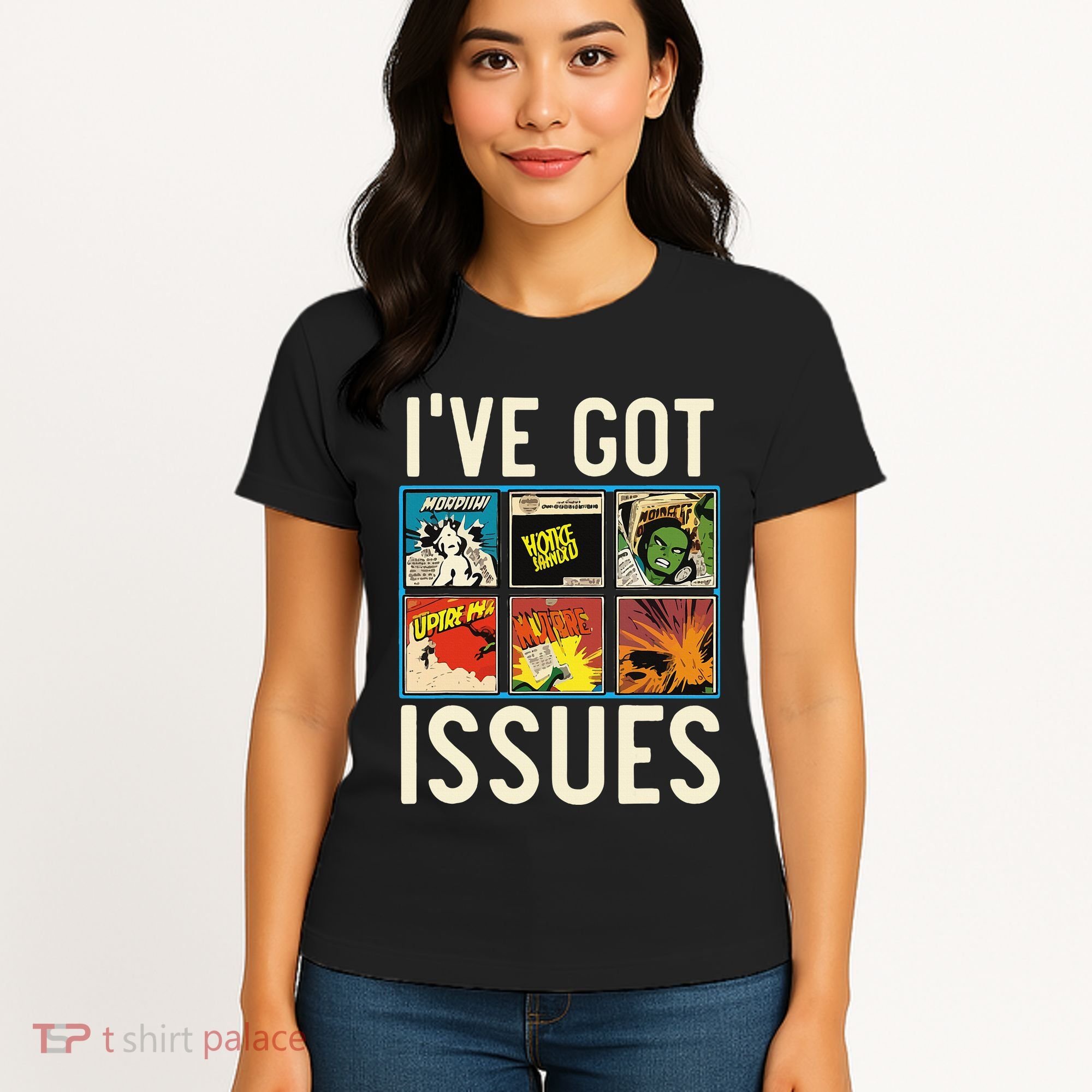 Comic Collector Comic Reader Reading Comic Books Women's T-Shirt
