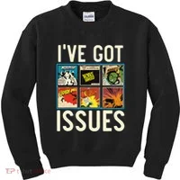 Comic Collector Comic Reader Reading Comic Books Kids Sweatshirt thumb 0