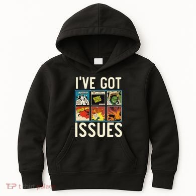 Comic Collector Comic Reader Reading Comic Books Kids Hoodie