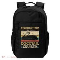 Conductor Cocktail Cruiser Pontooning Pontoon Boat Captain Backpack thumb 0