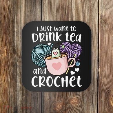 Crocheting Crochet Coaster