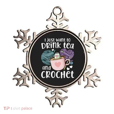 Crocheting Crochet Ornament