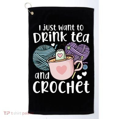 Crocheting Crochet Golf Towel