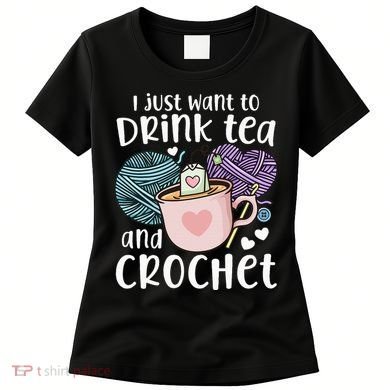Crocheting Crochet Women's T-Shirt