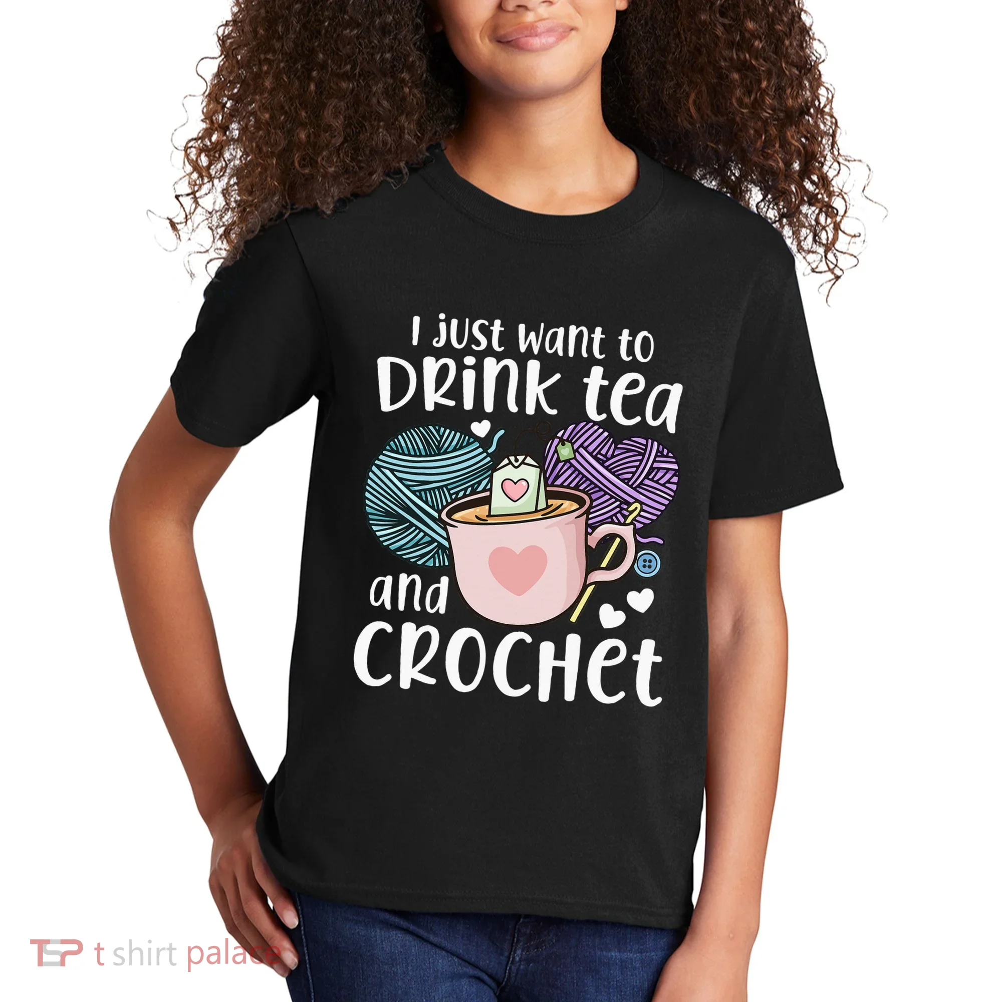 Crocheting Crochet Kids T-Shirt
