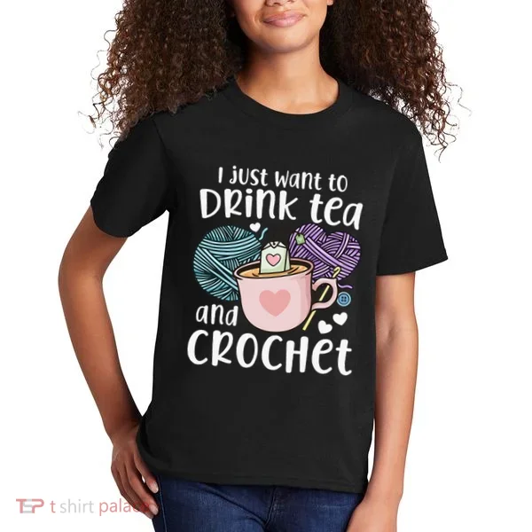 Crocheting Crochet Kids T-Shirt