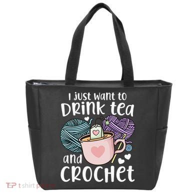 Crocheting Crochet Tote Bag