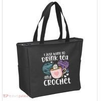 Crocheting Crochet Tote Bag thumb 2