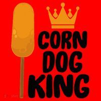 Corndog Costume  Corn Dog King  Santa Hat thumb 1