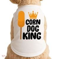 Corndog Costume  Corn Dog King  Doggie Tank thumb 0