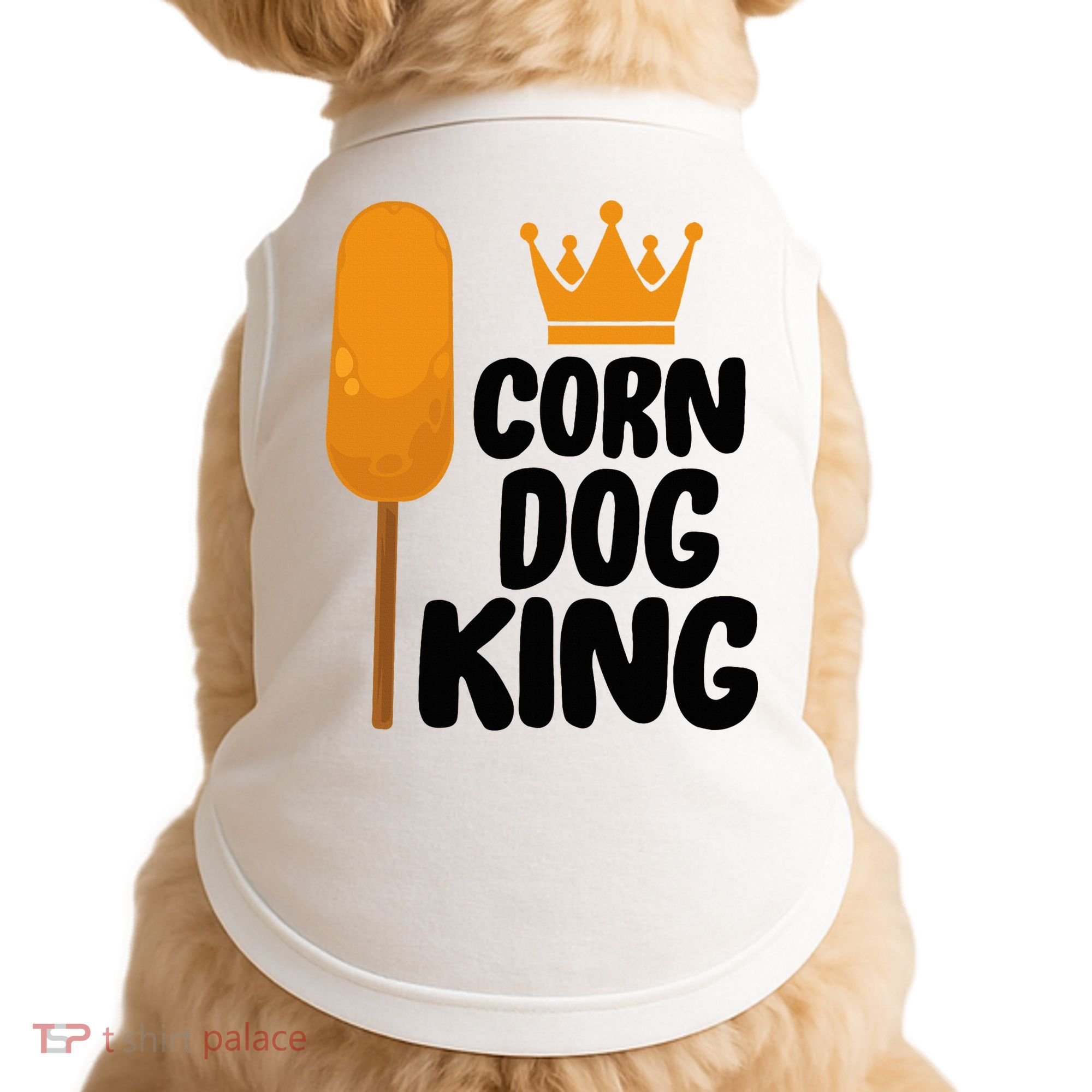 Corndog Costume  Corn Dog King  Doggie Tank