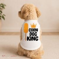Corndog Costume  Corn Dog King  Doggie Tank thumb 2