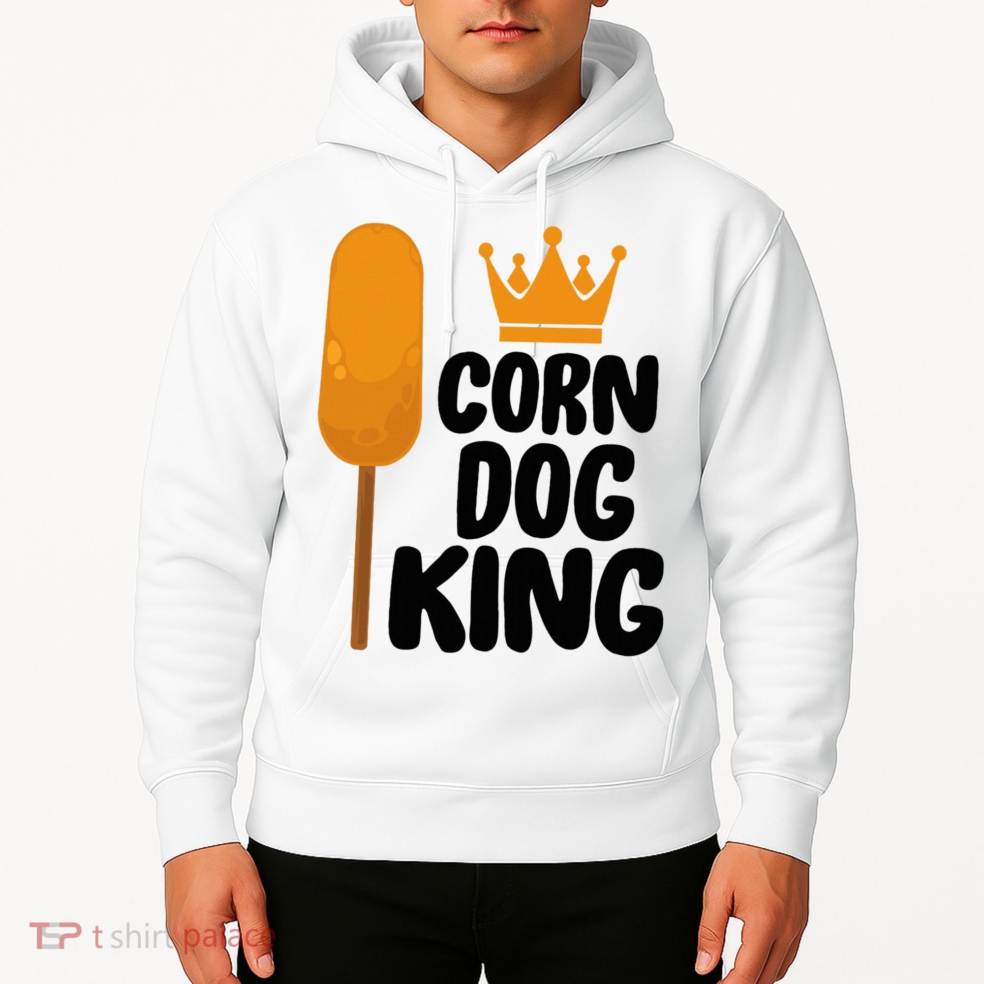 Corndog Costume  Corn Dog King  Hoodie