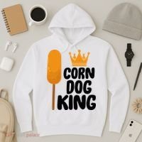 Corndog Costume  Corn Dog King  Hoodie thumb 3