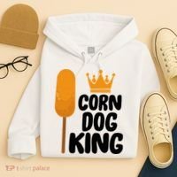 Corndog Costume  Corn Dog King  Hoodie thumb 4