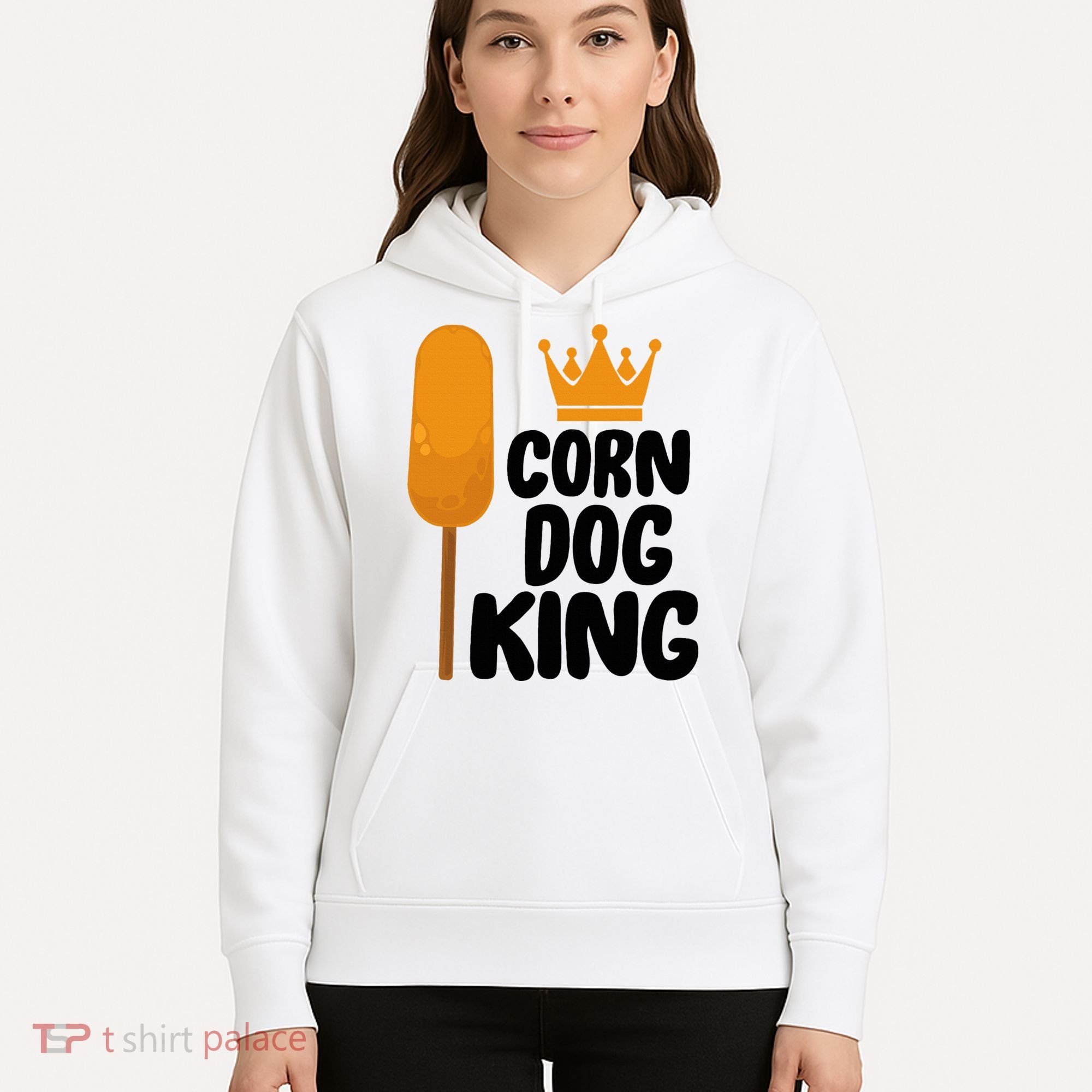 Corndog Costume  Corn Dog King  Hoodie