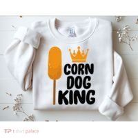 Corndog Costume  Corn Dog King  Sweatshirt thumb 2