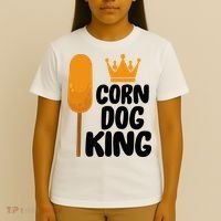 Corndog Costume  Corn Dog King  T-Shirt thumb 4