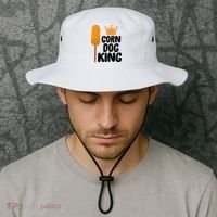 Corndog Costume  Corn Dog King  Bucket Hat thumb 2