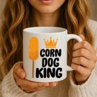 Corndog Costume  Corn Dog King  Coffee Mug thumb 3