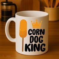 Corndog Costume  Corn Dog King  Coffee Mug thumb 4
