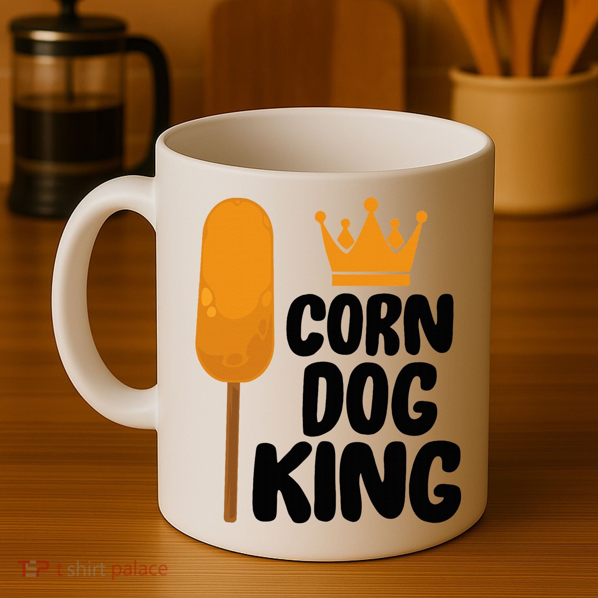 Corndog Costume  Corn Dog King  Coffee Mug