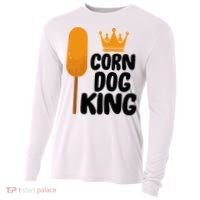 Corndog Costume  Corn Dog King  Cooling Performance Long Sleeve Crew thumb 0