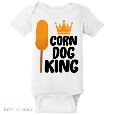 Corndog Costume  Corn Dog King  Baby Bodysuit
